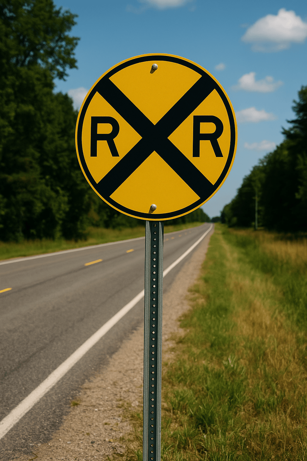 Railroad Crossing Sign